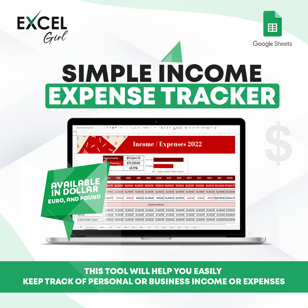 SIMPLE INCOME EXPENSE TRACKER