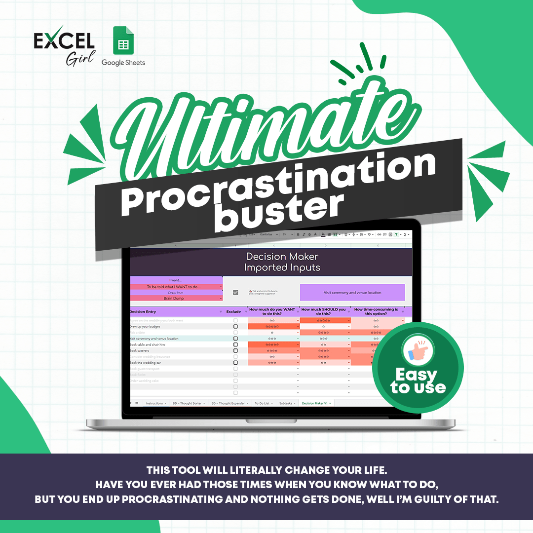 ULTIMATE PROCRASTINATION BUSTER | A.I DECISION MAKER | NEVER PROCRASTINATE AGAIN