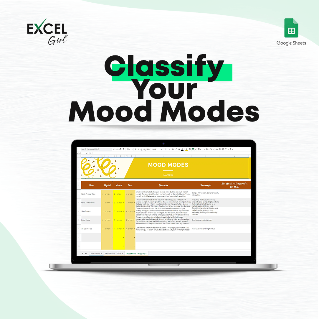 MOOD MODES TRACKER